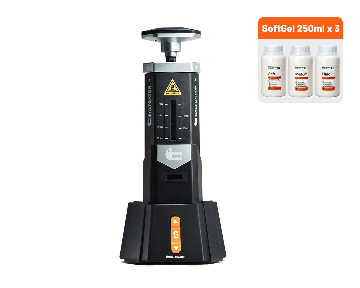 SALTGATOR: The 1st Desktop SoftGel Injection Molding Machine